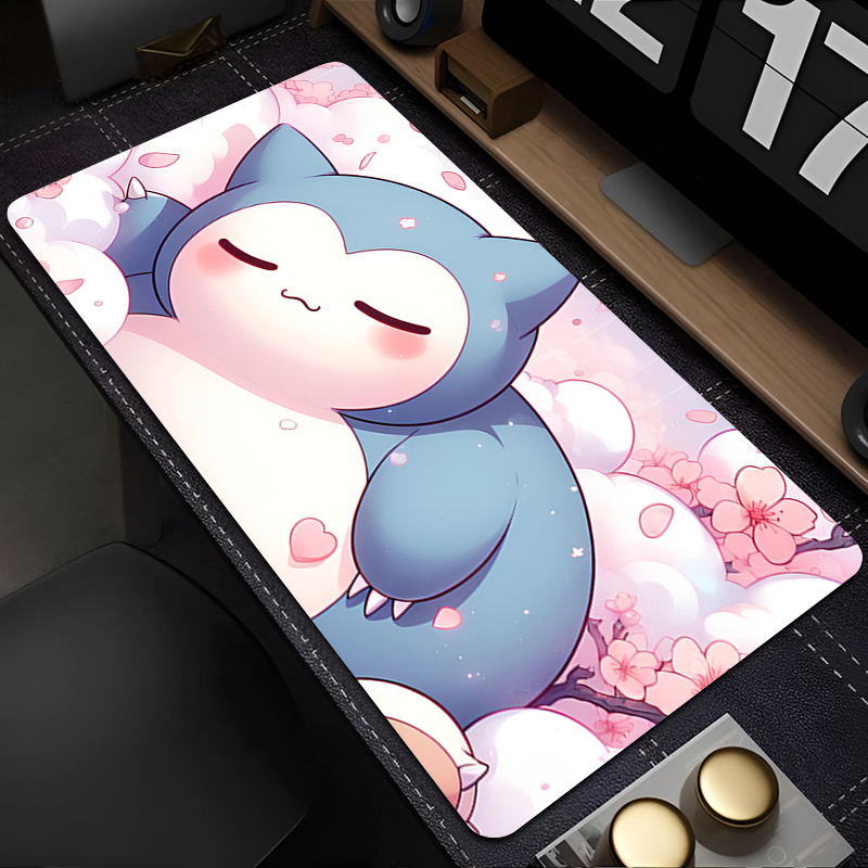 Gaming Accessories Table - Mouse Pad 90x40cm Pokemon Snorlax PC