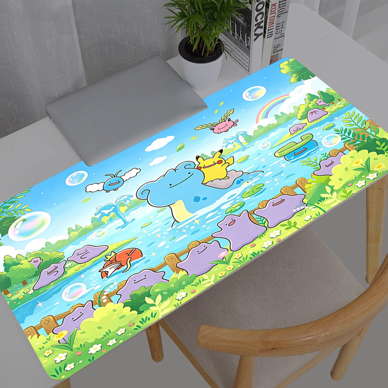 Gaming Accessories For Pc - Mouse Pad Pokemon Pikachu Anime Durable