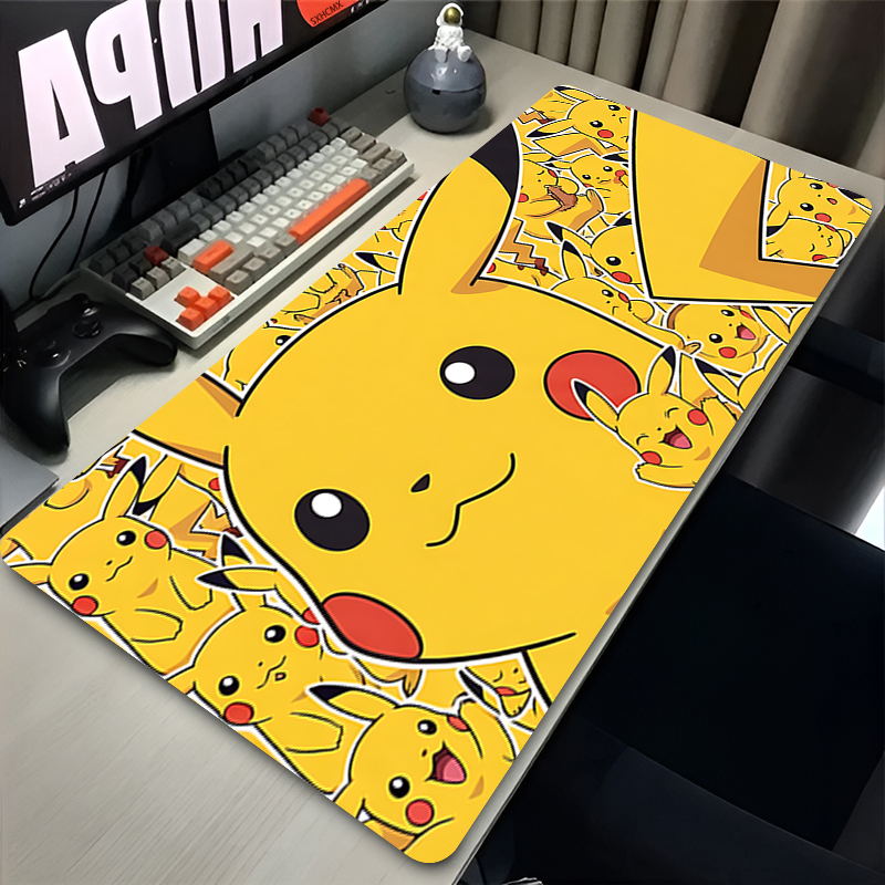 Gaming Accessories For Setup - Mouse Pad P-pokemon Pikachu Computer Gaming