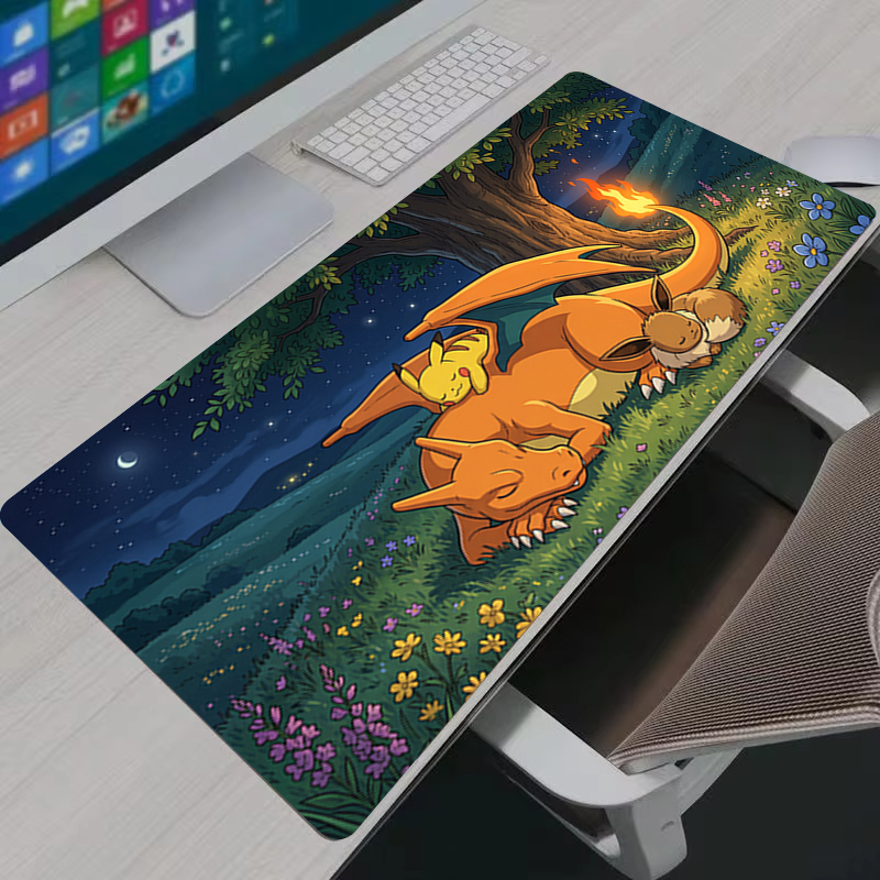 Gaming Accessories For Pc - Mouse Pad Anime PC Gamer Cabinet