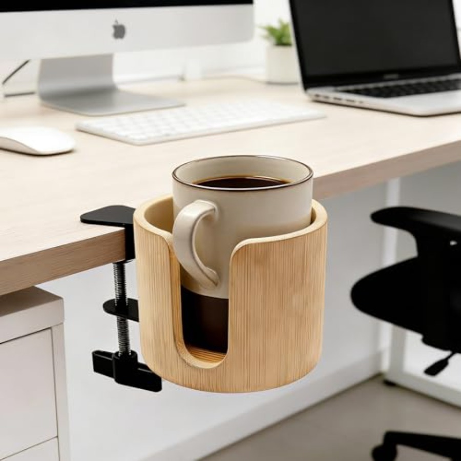 Desk Cup Holder Clamp, Anti-Sp - Gaming Accessories Table recension och pris