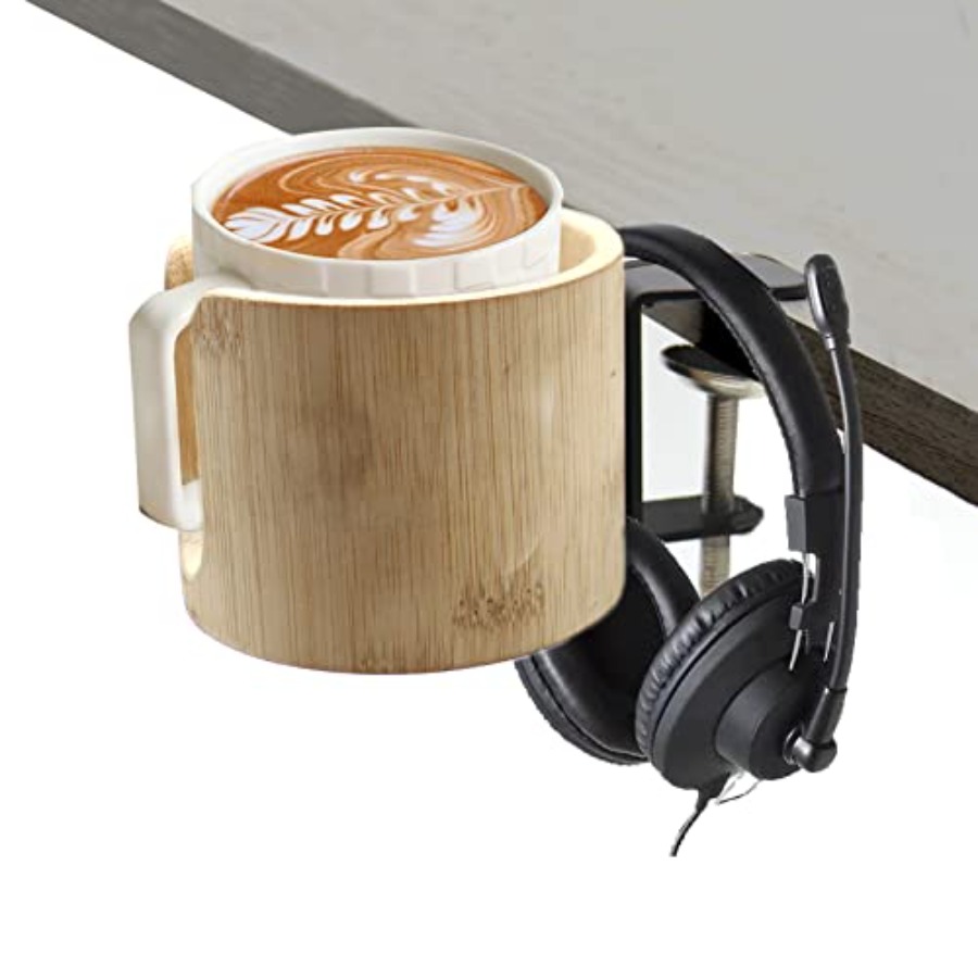 Desk Cup Holder Clamp, Anti-Sp - Gaming Accessories Table recension och pris