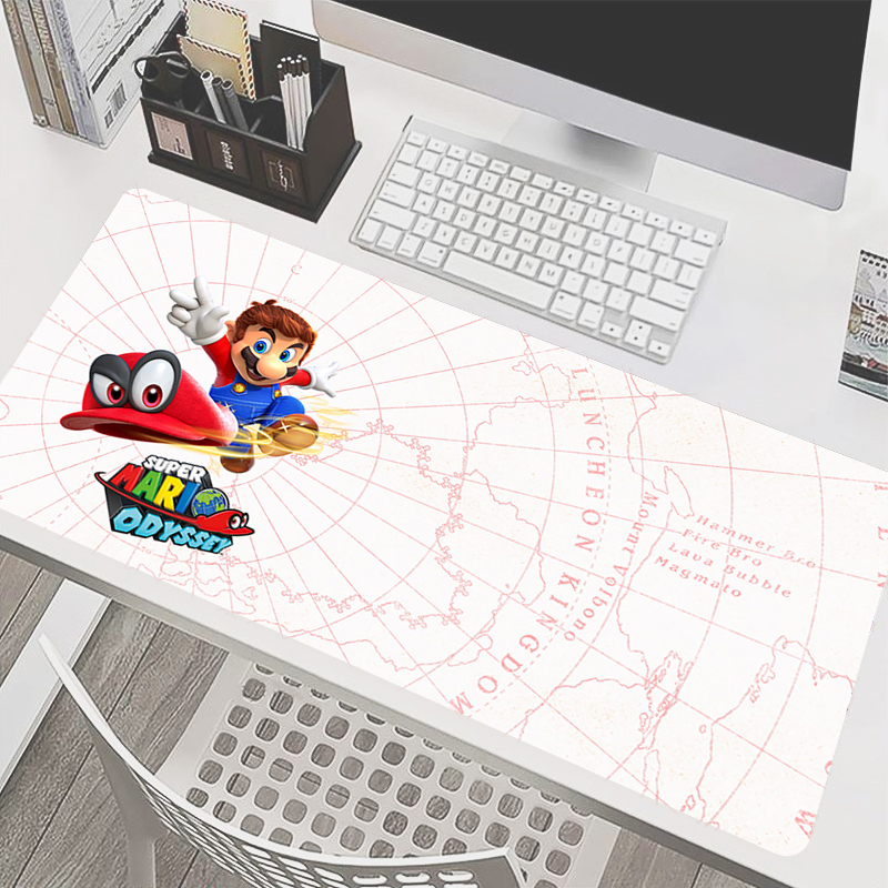 90x40cm Mouse Pad M-Mario Anim - Gaming Accessories For Gaming Setup recension och pris