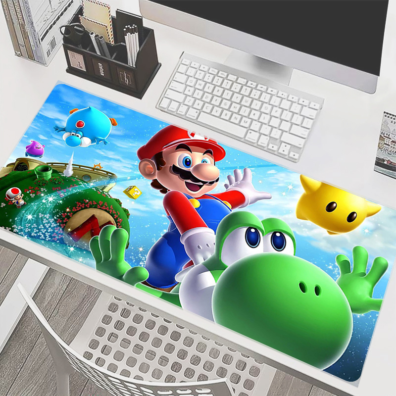 90x40cm Mouse Pad M-Mario Anim - Gaming Accessories For Gaming Setup recension och pris