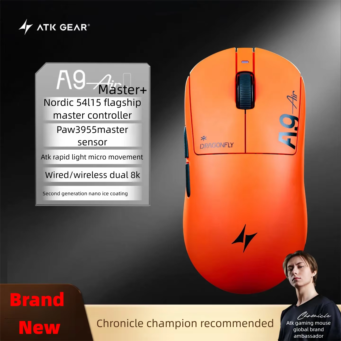 ATK A9 Air Ultimate Plus Gamin - Gaming Accessories For Pc recension och pris
