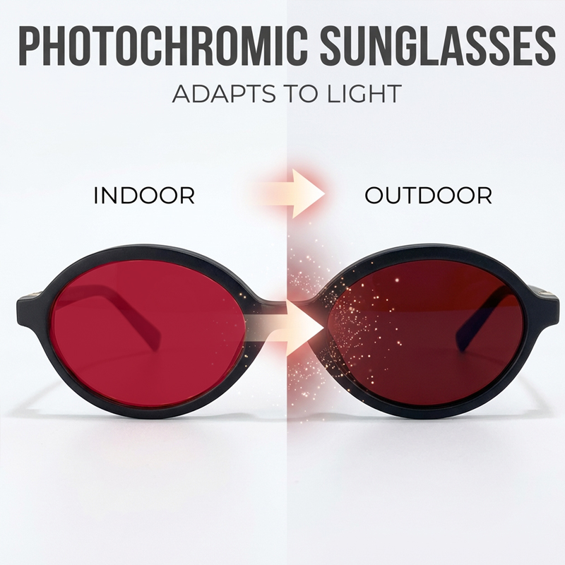 Anti Blue Light Oval Glasses F - Gaming Glasses Tinted recension och pris