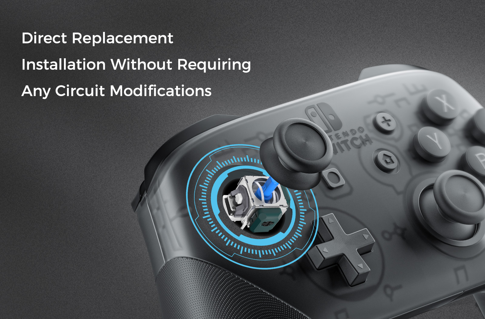 AKNES×HALLPI TMR Electromagnet - Gaming Accessories Joystick recension och pris